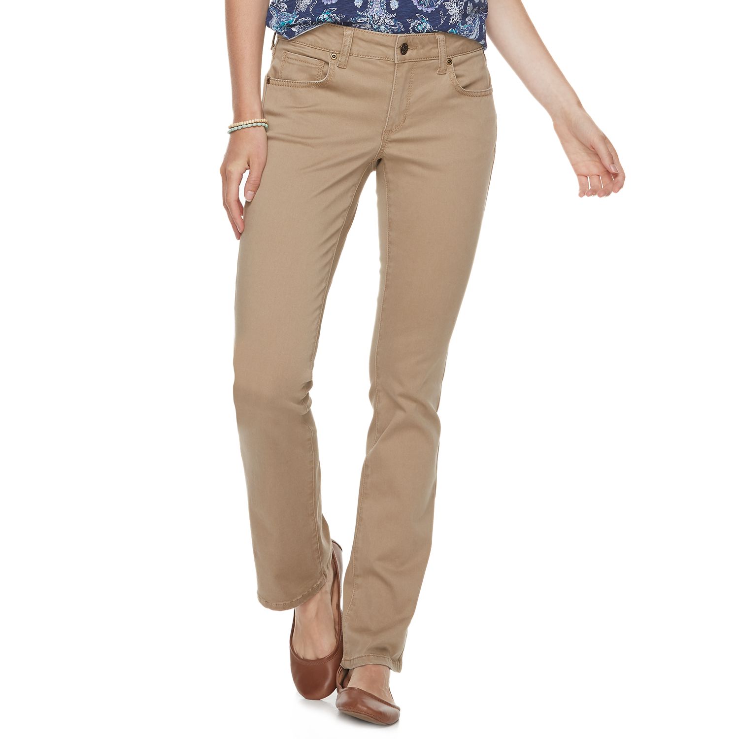 high waisted checkered jeans