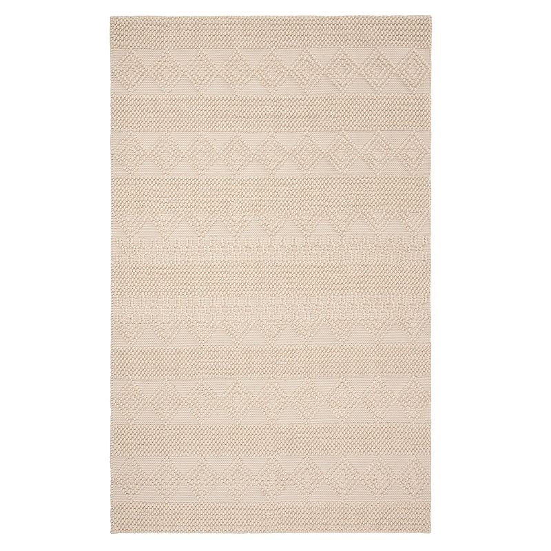 Safavieh Natura Dorie Striped Rug, White, 5X8 Ft