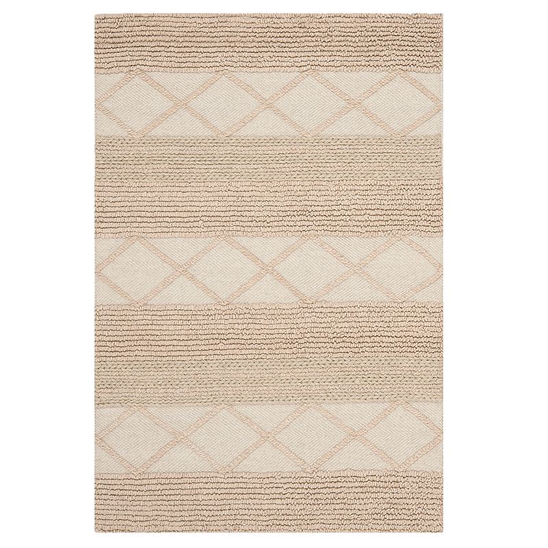 Safavieh Natura Lorna Diamond Rug, Beig/Green, 6FT Sq
