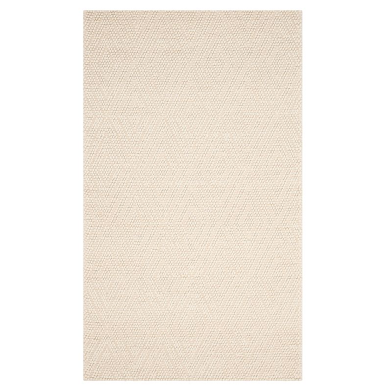Safavieh Natura Nelly Diamond Rug, White, 6X9 Ft