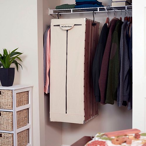 Household Essentials Cedar Stow Hanging/FreeStanding
