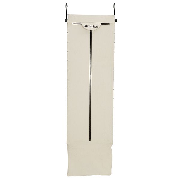Household Essentials Cedar Stow Long Hanging Garment Bag