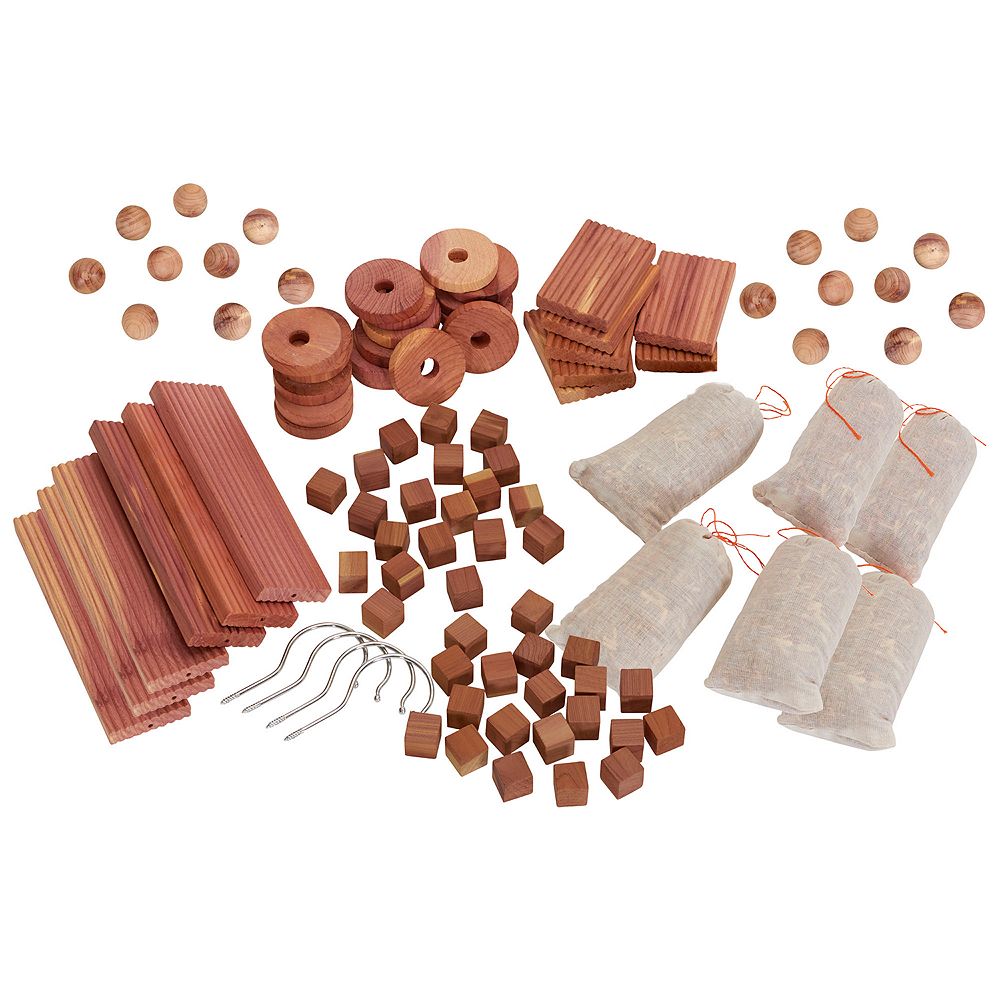 Household Essentials Cedar Closet & Storage Value Pack, 96-Pc