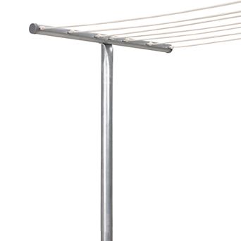 Household Essentials Steel T-Post Clothesline
