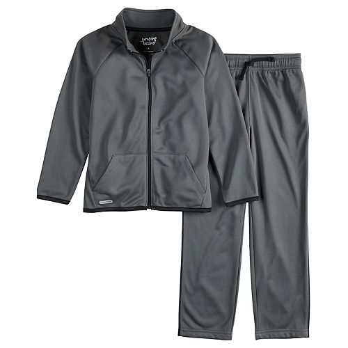Boys 4-12 Jumping Beans® Active Tricot Zip Track Jacket & Pants Set