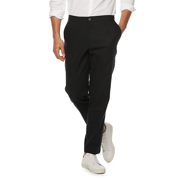 Men's Marc Anthony Slim-Fit Linen-Blend Pants