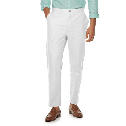 Men's Marc Anthony SlimFit LinenBlend Pants