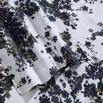 Tribeca Living Printed 300-Thread Count Deep-Pocket Sheet Set or Pillowcases