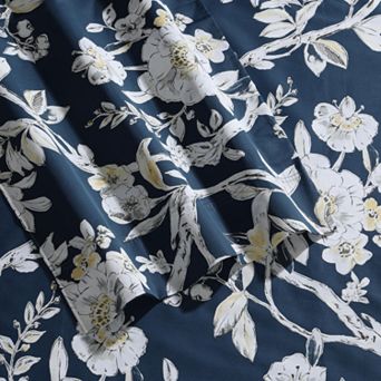 Tribeca Living Printed 300-Thread Count Deep-Pocket Sheet Set or Pillowcases