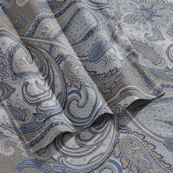 Tribeca Living Printed 300-Thread Count Deep-Pocket Sheet Set or Pillowcases