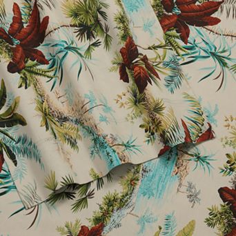 Tribeca Living Printed 300-Thread Count Deep-Pocket Sheet Set or Pillowcases