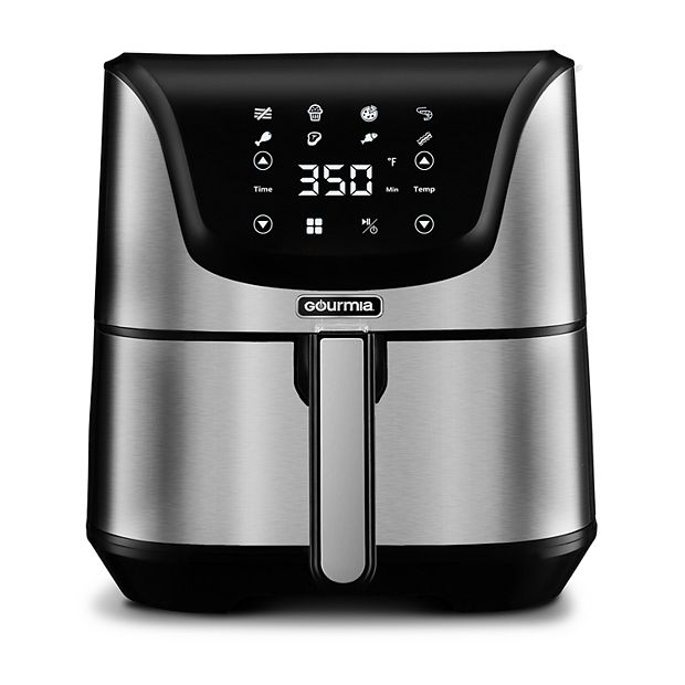 6-Quart Gourmia Digital Air Fryer (Black)