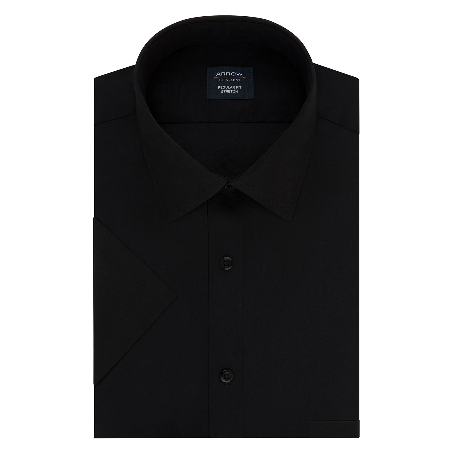 big and tall mens black dress shirt