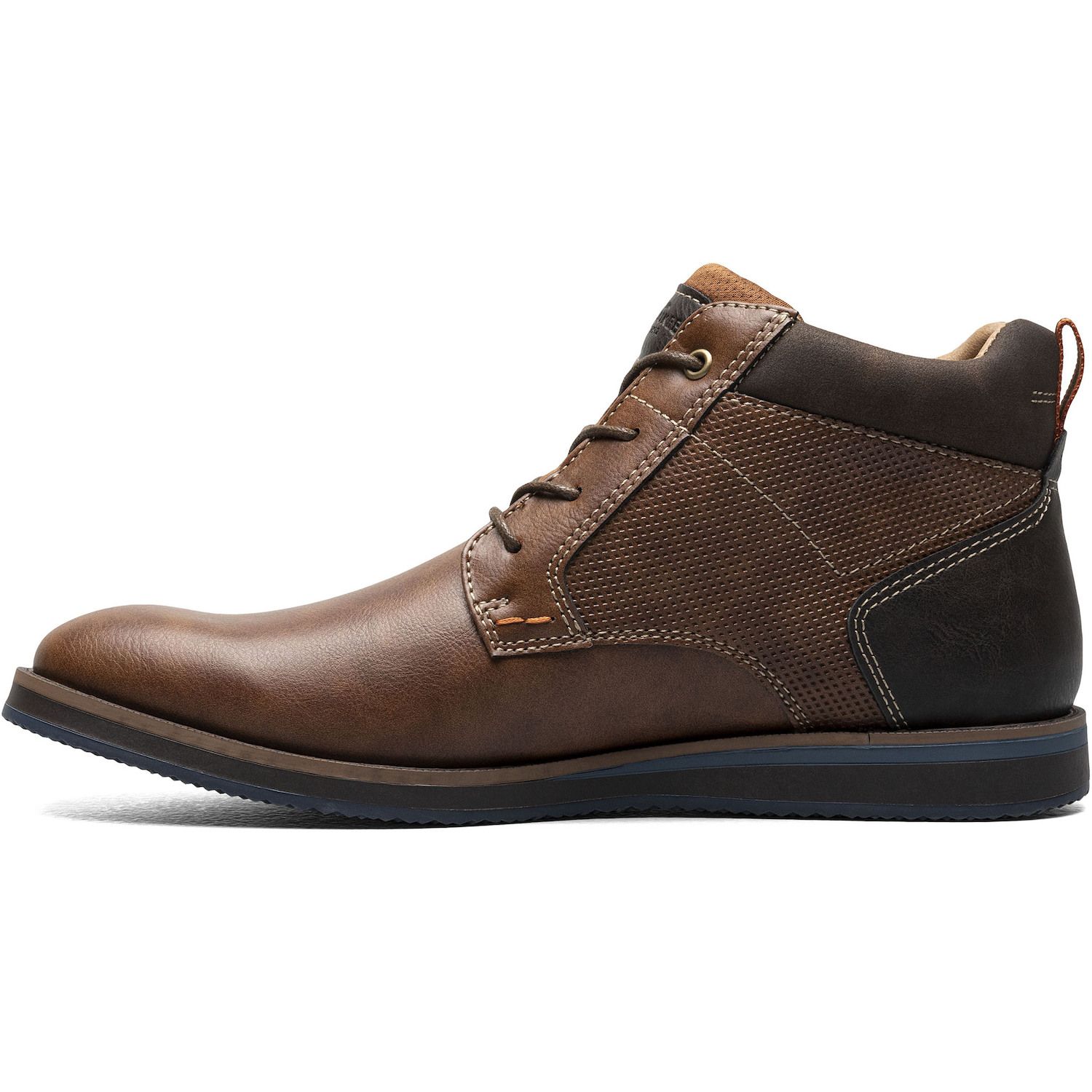 New Nunn Bush Circuit Plain Toe Chukka Work Boot Cognac 85009-221 10.5 W Men main image 2