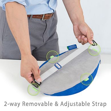 Sleep Yoga GO Posture Pillow for Home or Travel