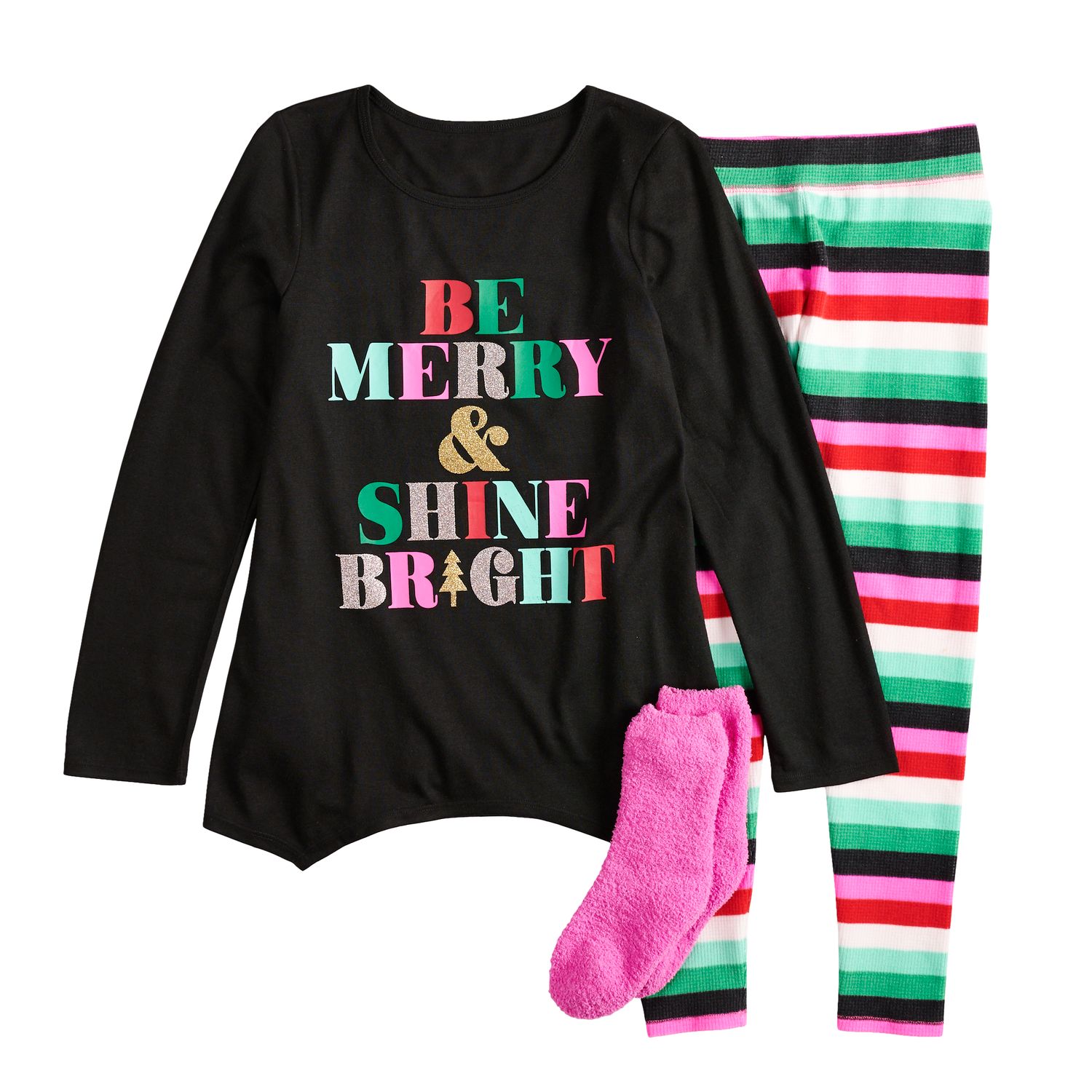 little girl christmas leggings