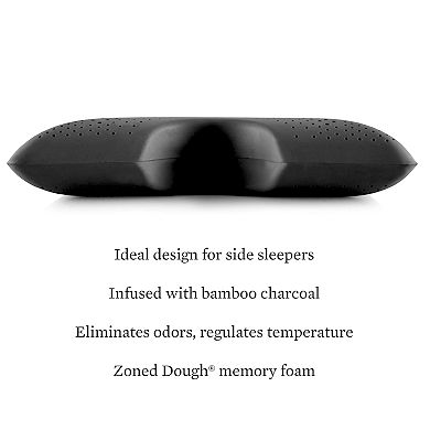 Zoned Dough® Charcoal Memory Foam Shoulder Pillow