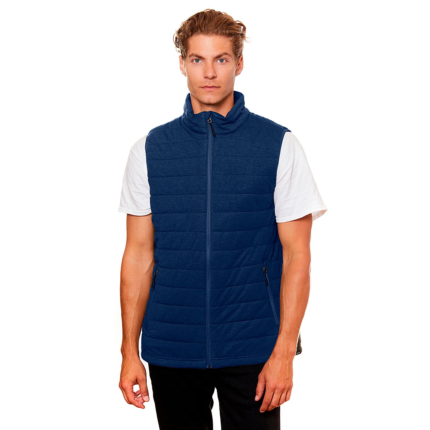 kohls mens down vest