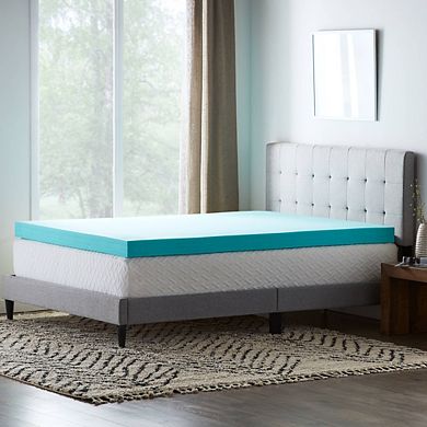 Lucid Dream Collection 4-in. Gel Memory Foam Mattress Topper