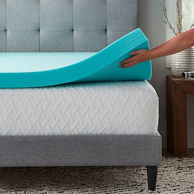 Lucid Dream Collection 4-in. Gel Memory Foam Mattress Topper