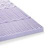 Lucid Dream Collection 2-in. Zoned Lavender Memory Foam Mattress Topper
