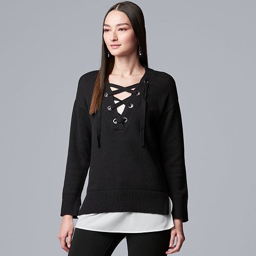 simply vera wang sweatshirt