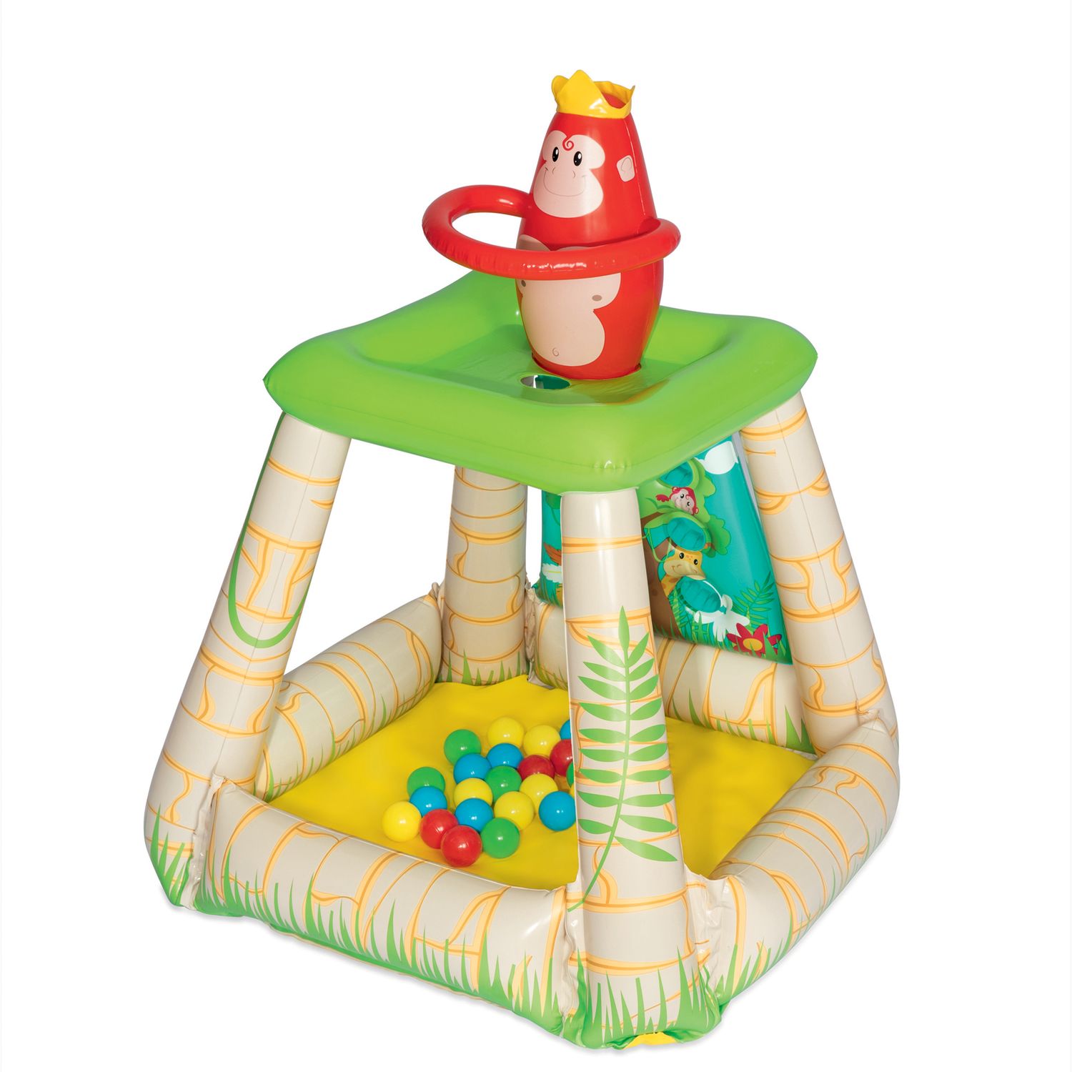 melissa & doug kids turtle ball pit with 60 balls