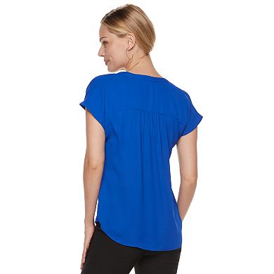 Women's Apt. 9® Poplin Dolman Shirt