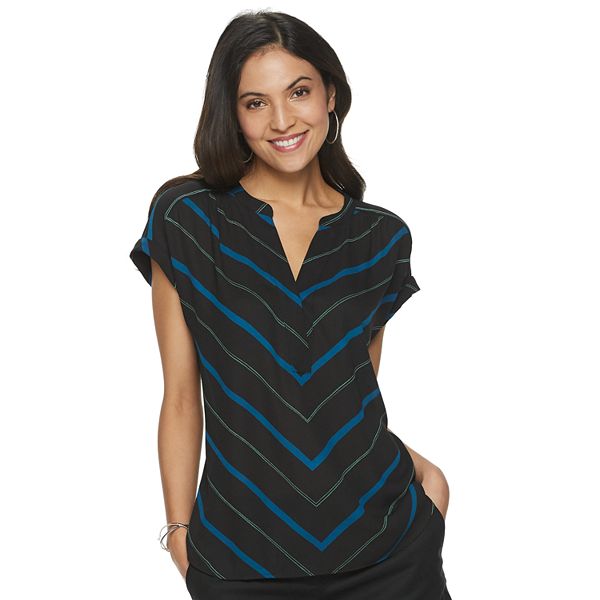 Women's Apt. 9® Poplin Dolman Shirt