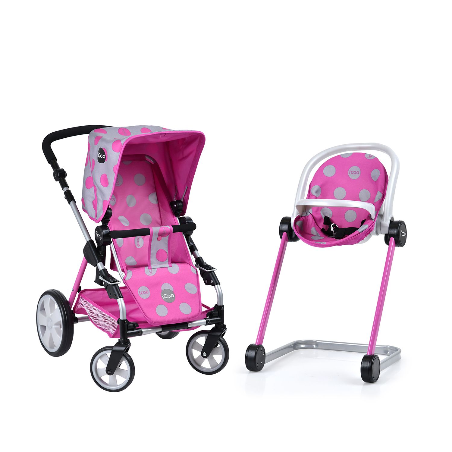 hauck travel system pink