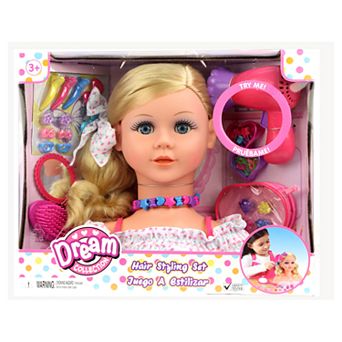 Gi-Go Toys Dream Collection Styling Head Play Set