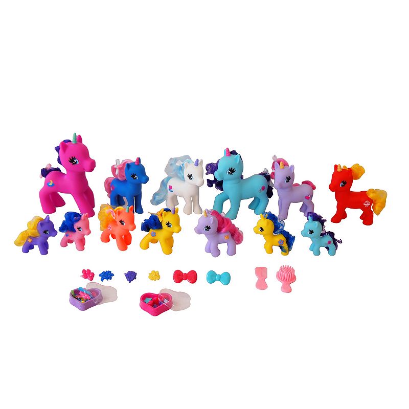 Gigo Dream Collection Wonder Pony Land Unicorn Mega Set, Multicolor