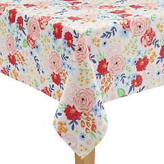 table kohls tablecloth cloths linens vinyl kohl