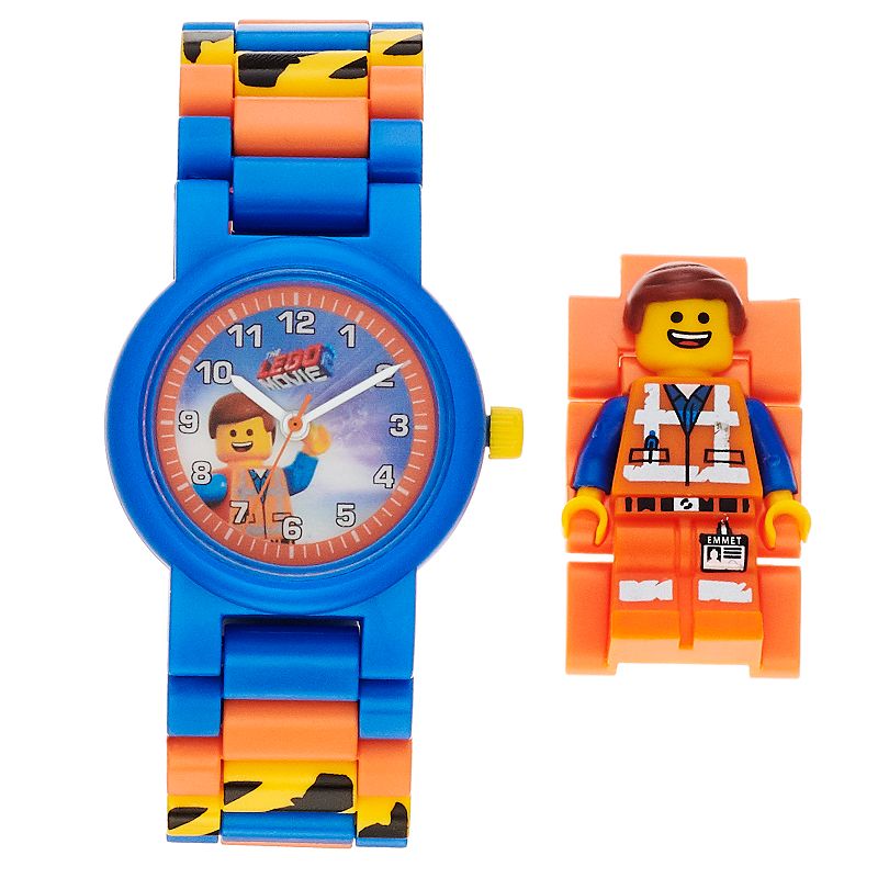 UPC 812768021445 product image for LEGO Movie 2 Kids' Emmet Minifigure Interchangeable Watch Set, Boy's, Size: Smal | upcitemdb.com