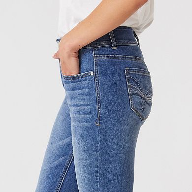Women's Angels Forever Young Curvy Mid-Rise Bootcut Jeans