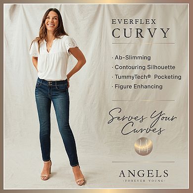 Women's Angels Forever Young Curvy Mid-Rise Bootcut Jeans