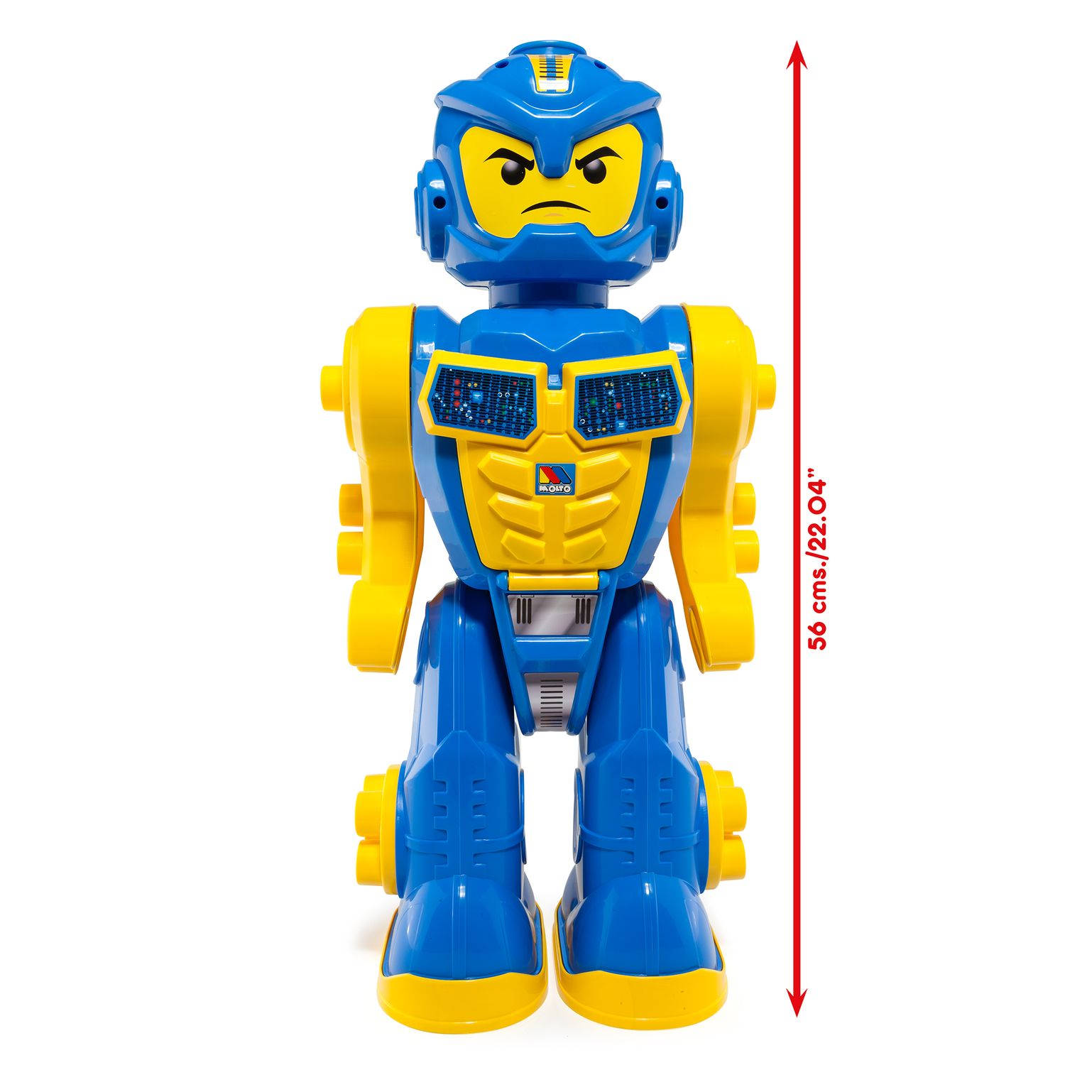blue and yellow transformer