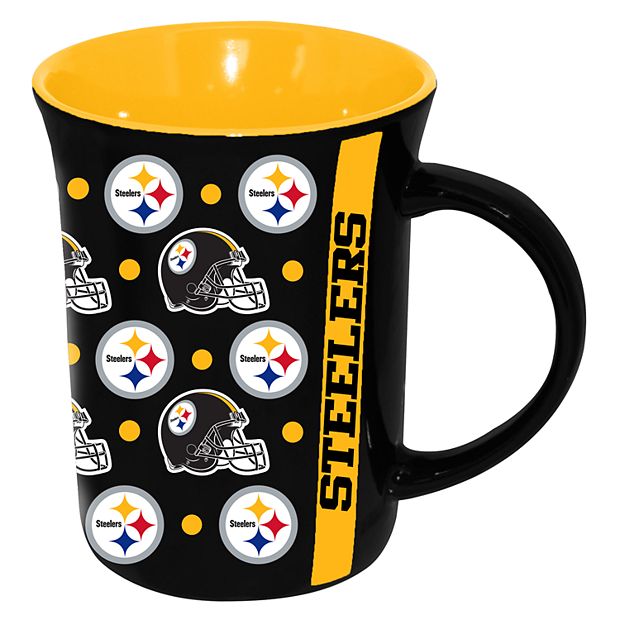 Pittsburgh Steelers 16oz. Speckled Ceramic Bistro Mug