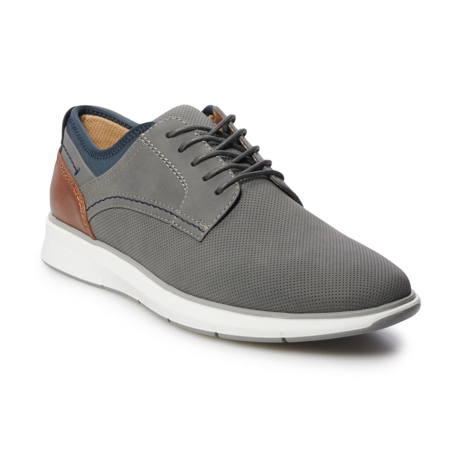 men's gray casual shoes