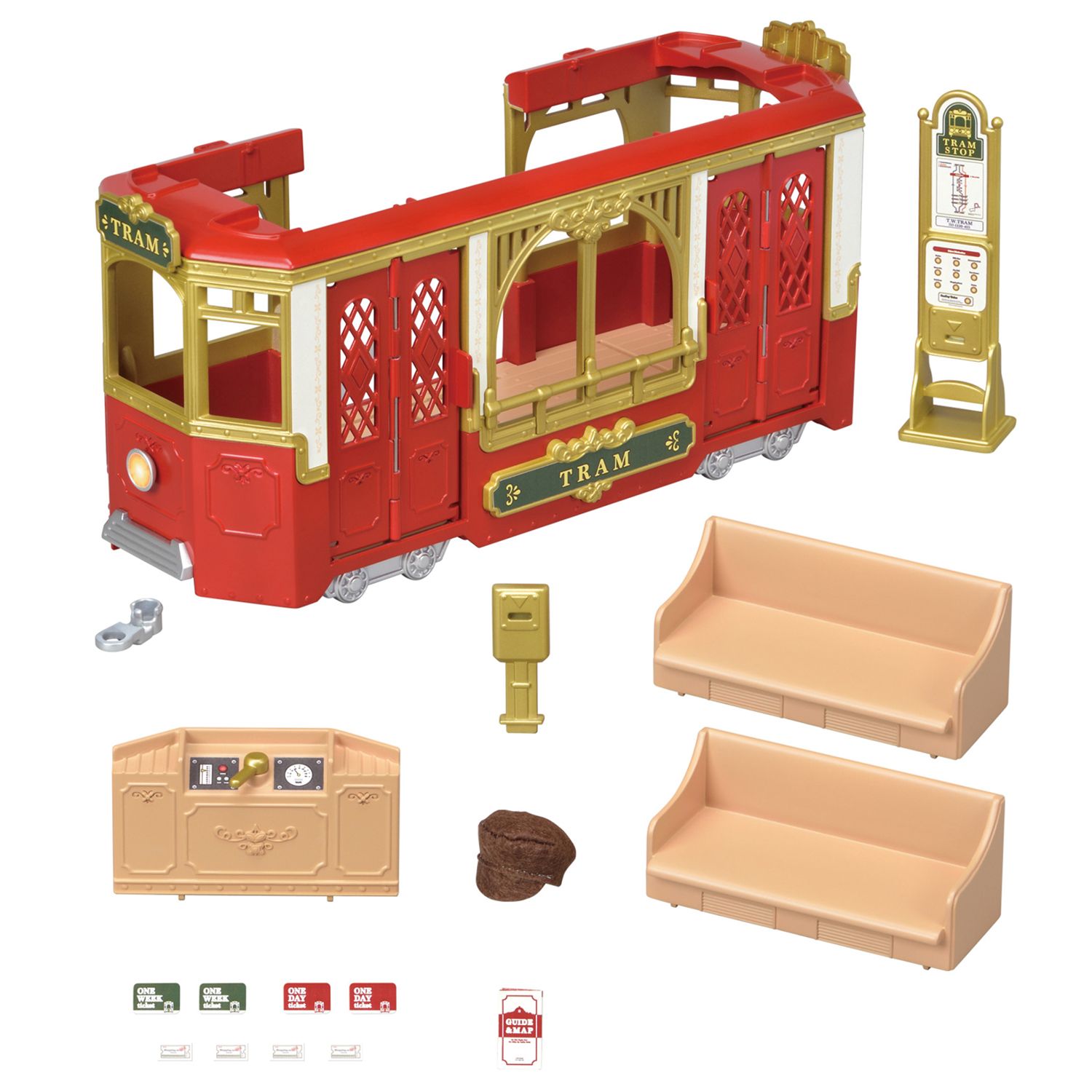 calico critters train set