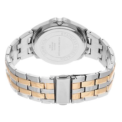 Precision by Gruen Men's Two Tone Expansion Watch - GP581MNKL