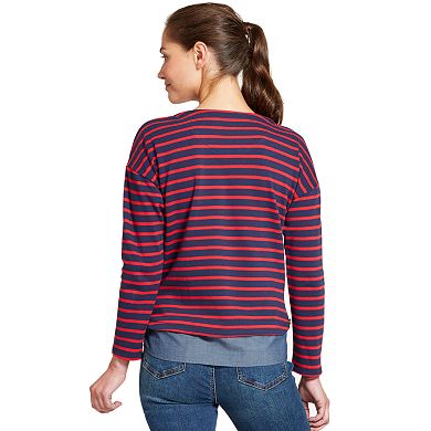 Women's IZOD Mock-Layered Sweatshirt