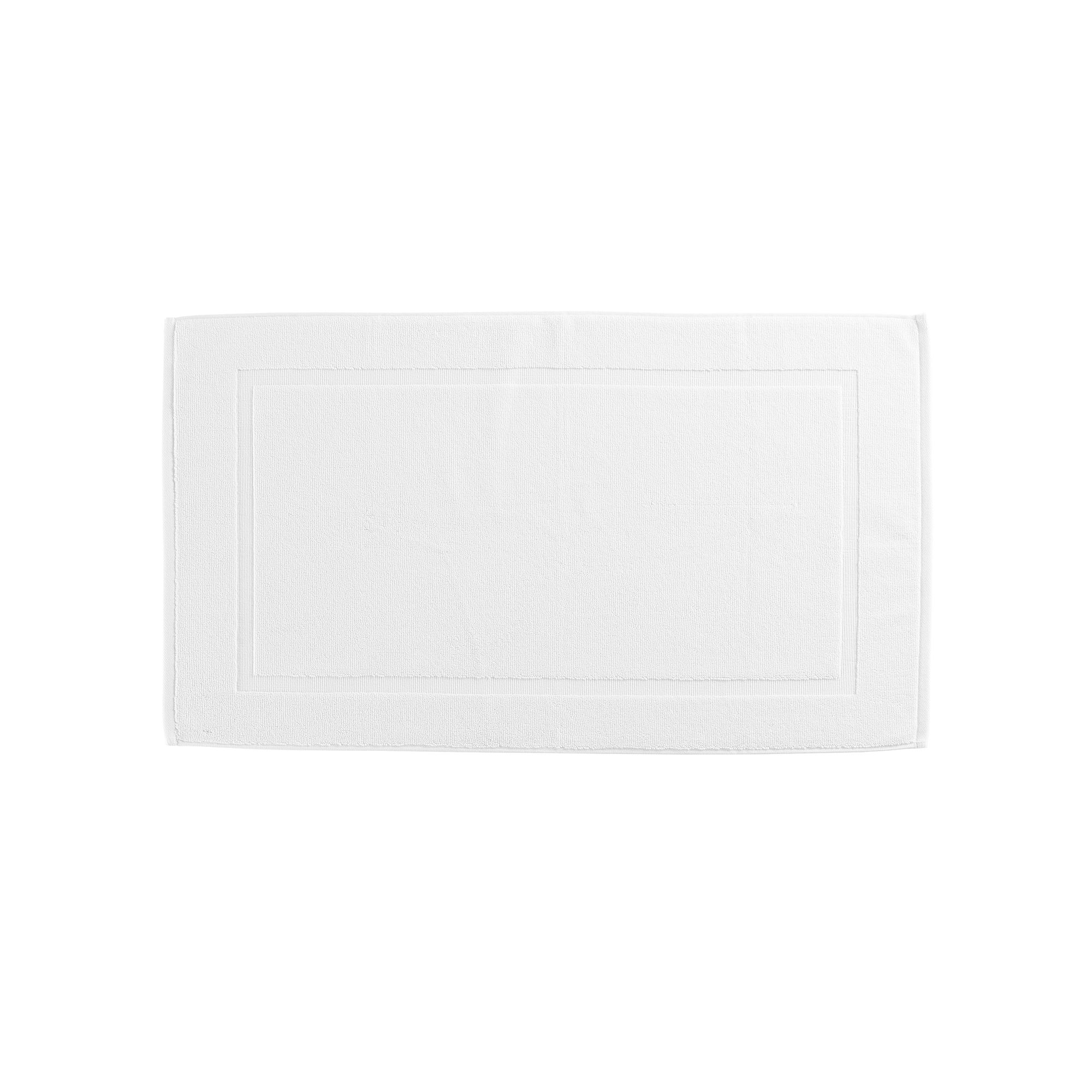 Cassadecor Signature Cotton Tubmat, White