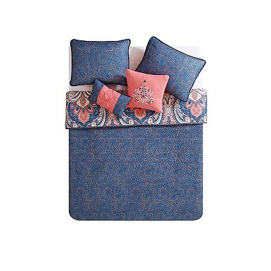 VCNY Home Casa Re'Al Reversible Quilt Set