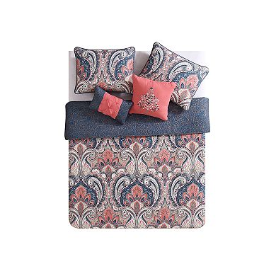 VCNY Home Casa Re'Al Reversible Quilt Set