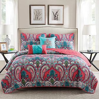 VCNY Home Casa Real Reversible Quilt Set