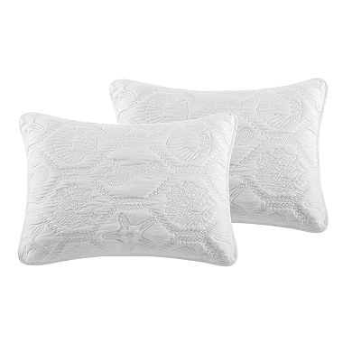 VCNY Home Shore Embossed Quilt Set