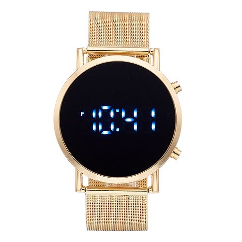 women's digital watch with large numbers