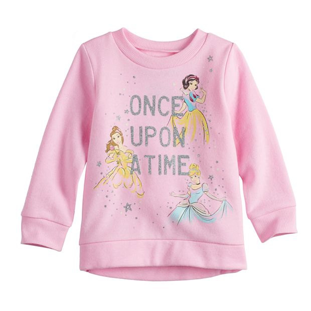 Disney Princess Toddler Girl Once Upon A Time Softest Fleece Sweatshirt  by Jumping Beans®