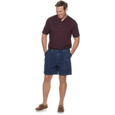 Big & Tall Croft & Barrow Twill Cargo Shorts